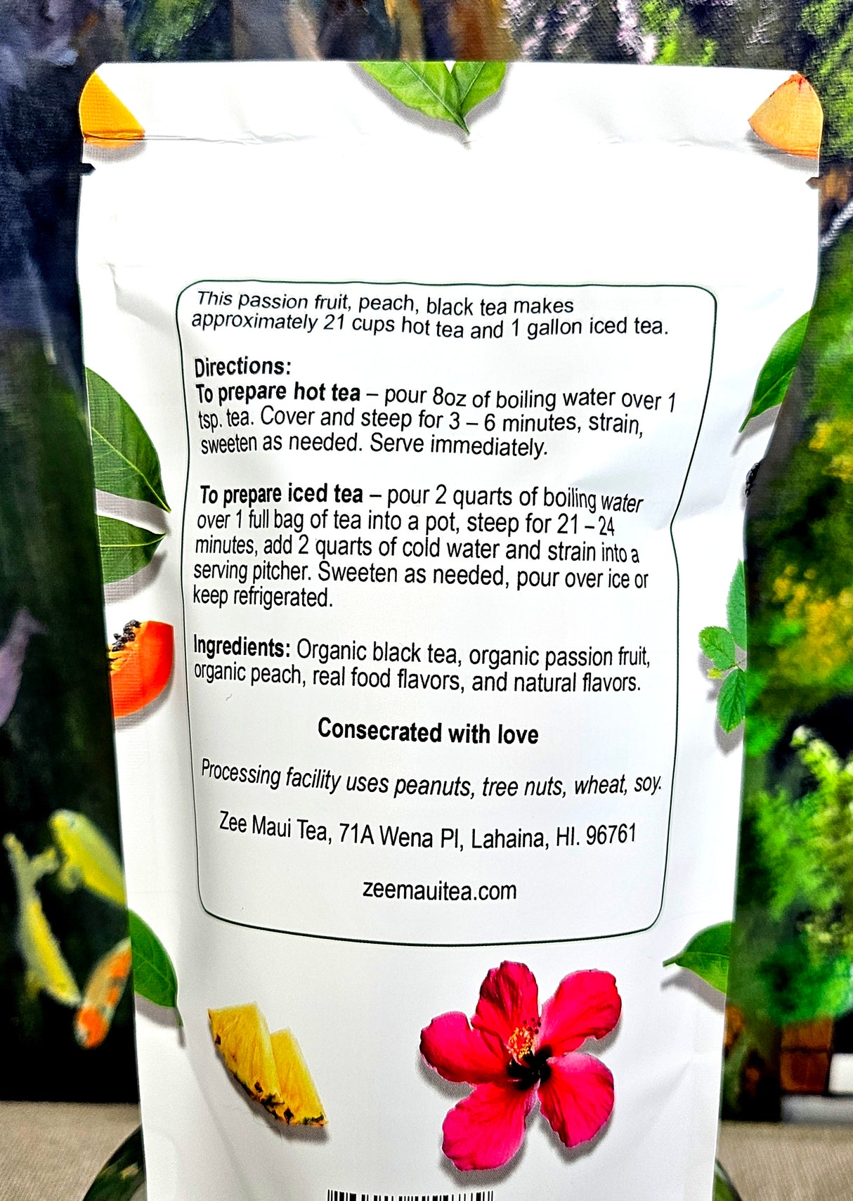 Peachy Passion Romance Black Tea